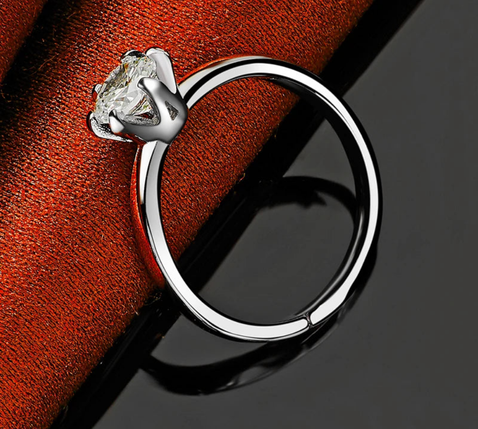The Radiant Solitaire Ring
