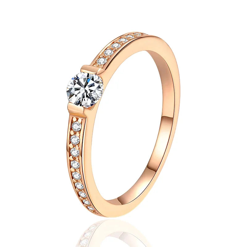 Dazzling Moissanite Eternity Band Ring - 925 Sterling Silver