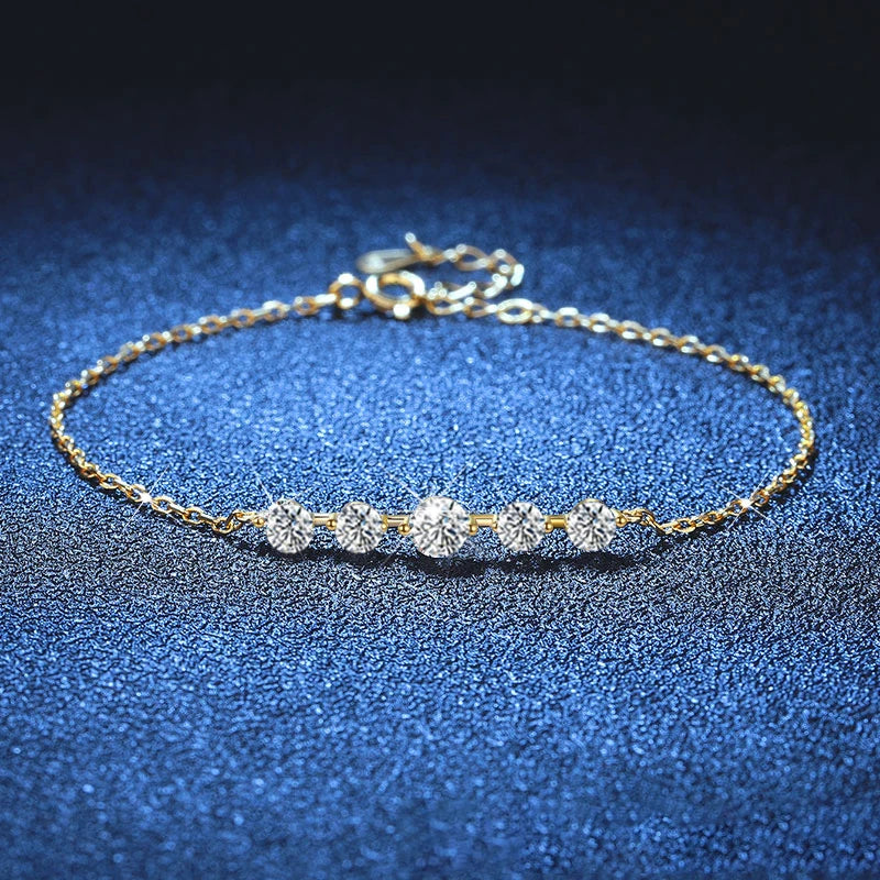 sterling silver

moissanite

jewelry

gift

bracelet